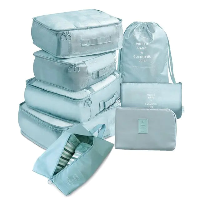 8 Pieces Large Capacity Luggage Storage Bags